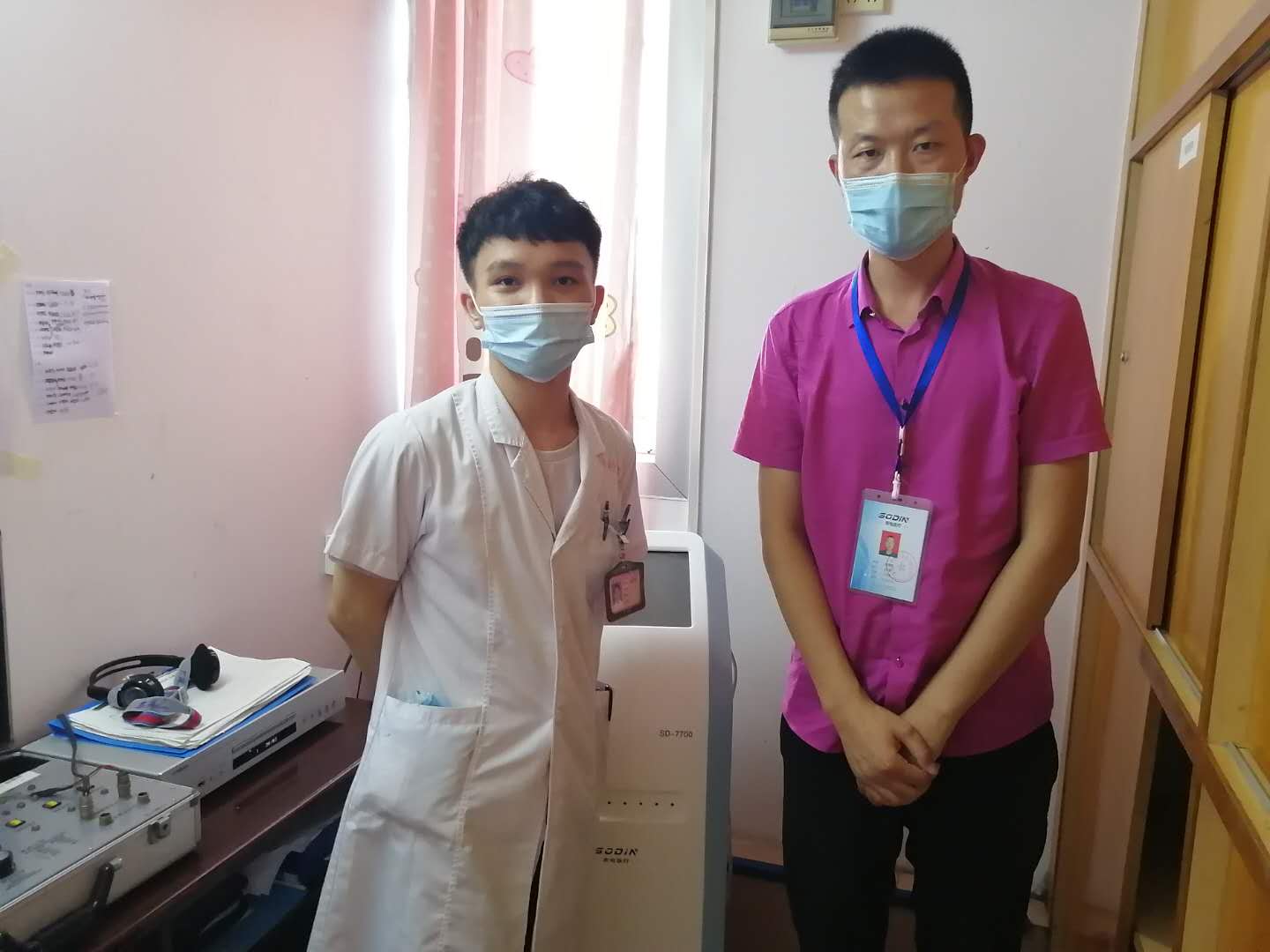 湛江市婦幼保健院采購我司SD-7700聽覺統(tǒng)合訓練儀