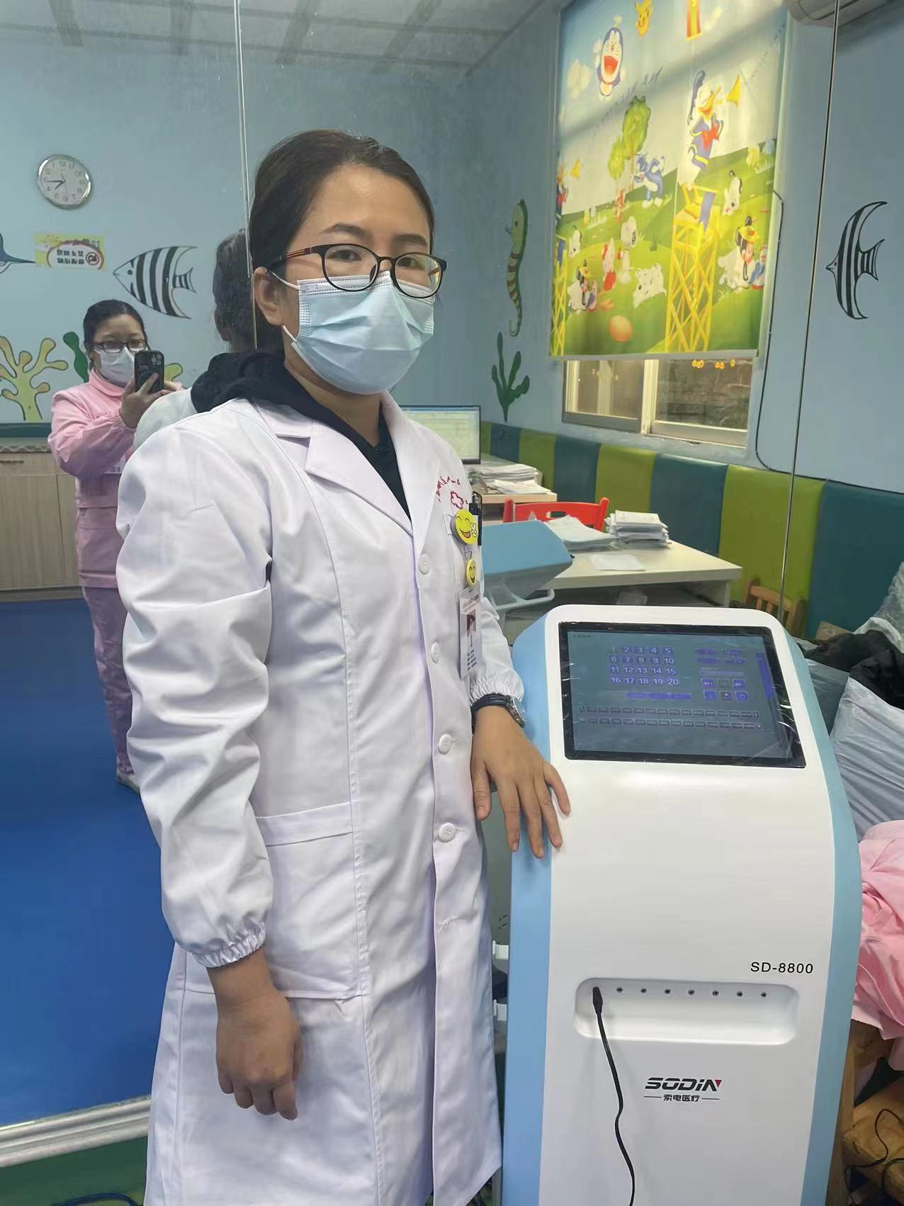 廣西省玉林市茂林鎮(zhèn)中心衛(wèi)生院SD-8800聽覺統(tǒng)合訓練儀